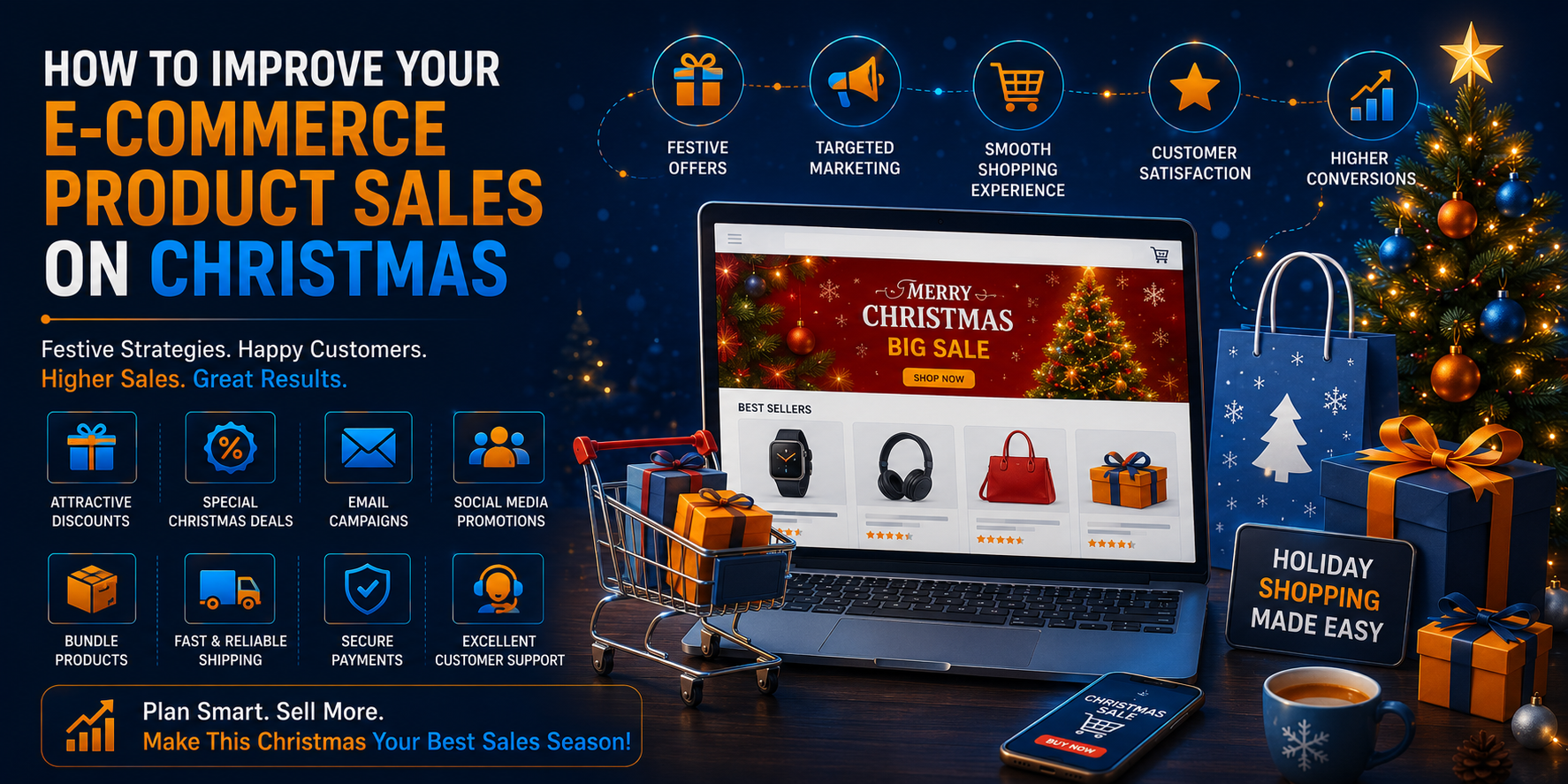 How to improve your e-commerce product sales on Christmas?